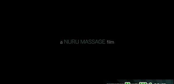  Nuru Massage WIth Busty Asian And Hardcore Fucking On Air Matress 18